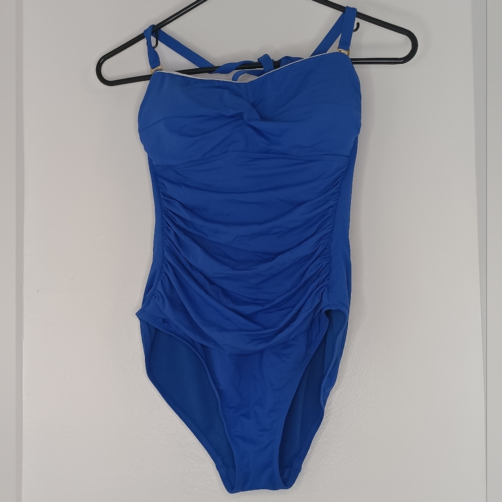 Polo by Ralph Lauren Blue Women's One Piece Swimsuit